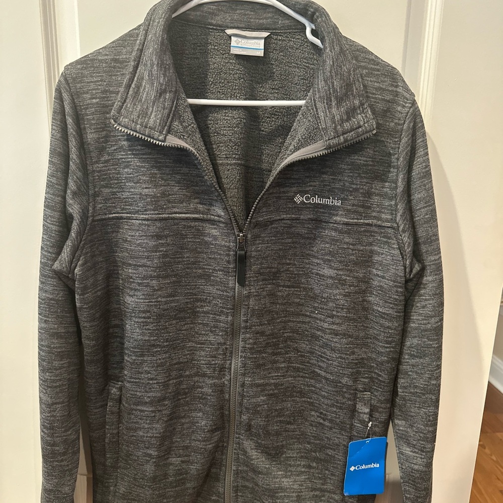 Columbia Charcoal Fleece Jacket